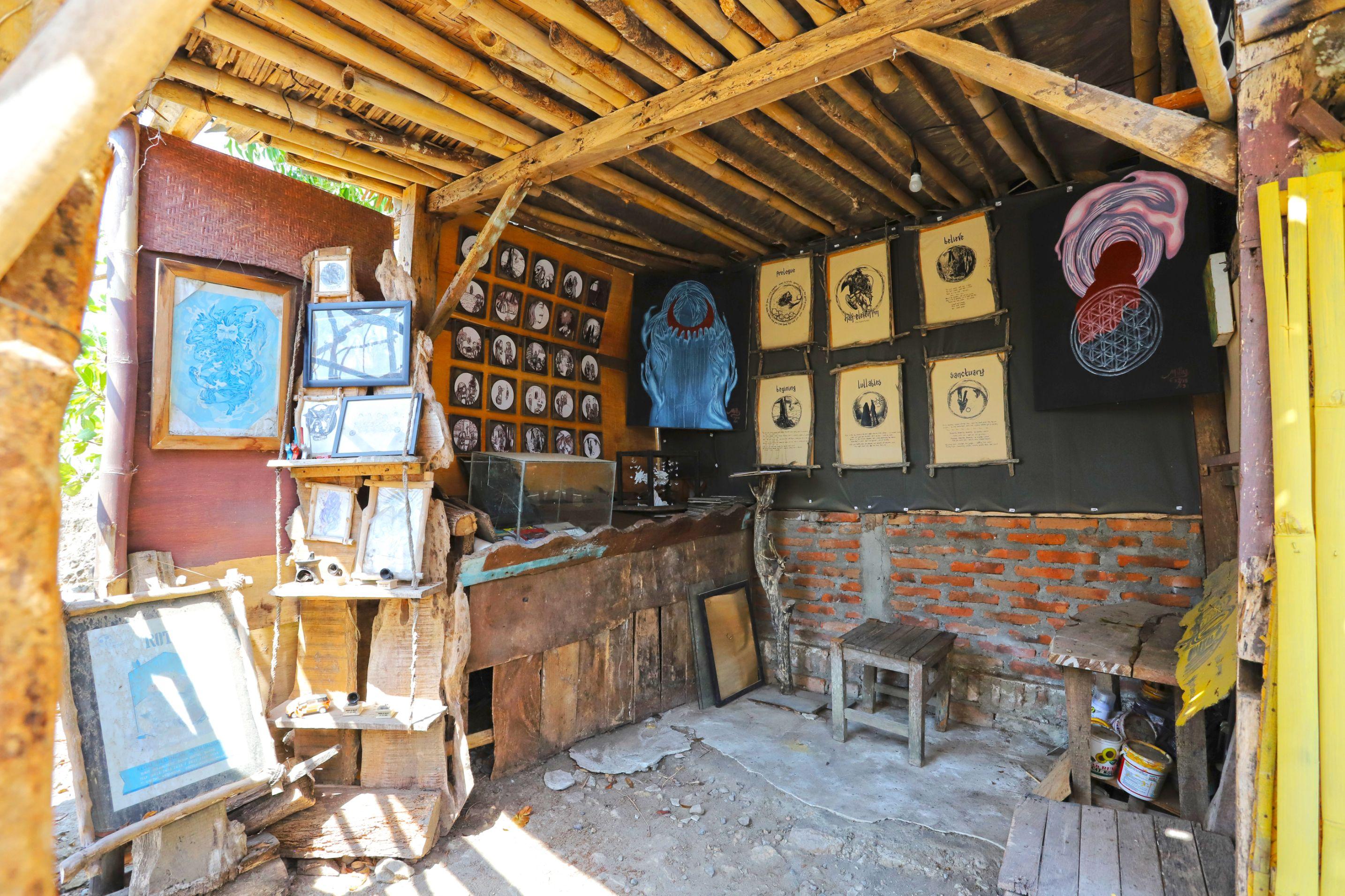 Watu Lumbung Culture Resort Kretek Bagian luar foto